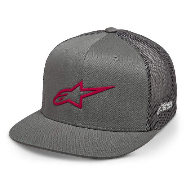 Alpinestars Alpinestars 3D Ageless Trucker Hat Grey Red